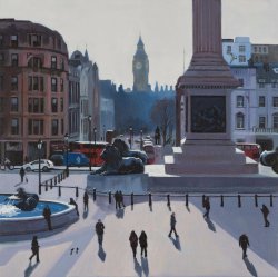 Hazy Sunshine Trafalgar Square